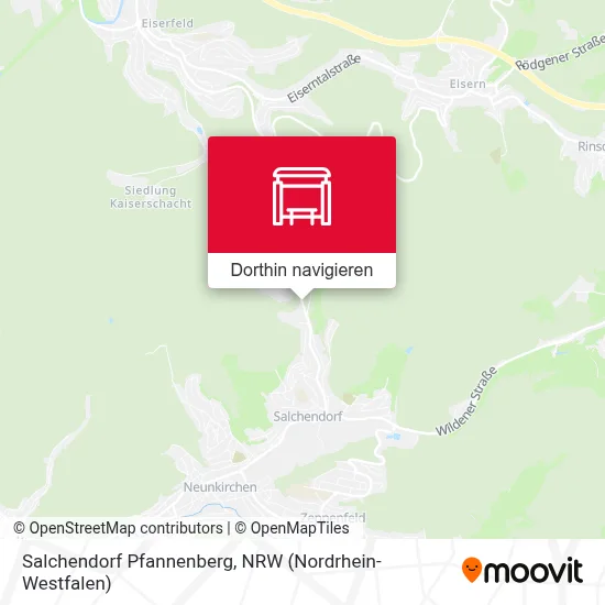 Salchendorf Pfannenberg Karte