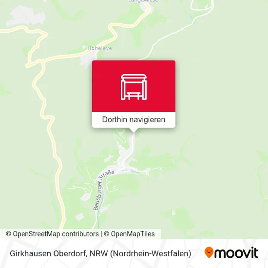 Girkhausen Oberdorf Karte