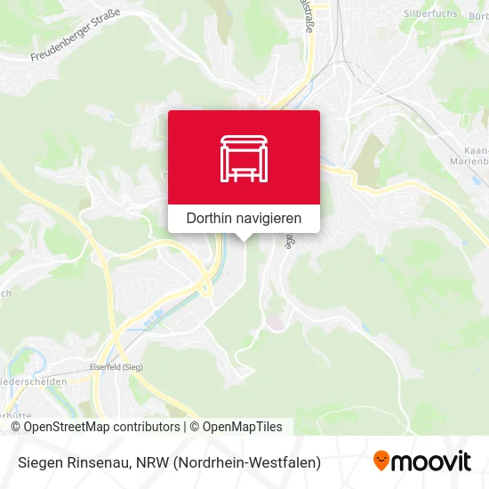 Siegen Rinsenau Karte