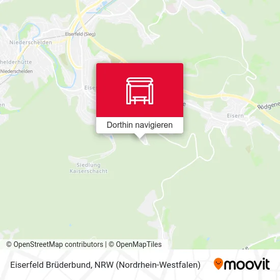 Eiserfeld Brüderbund Karte