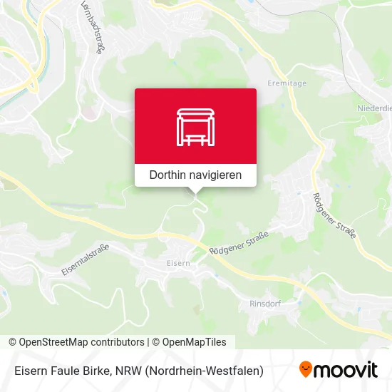 Eisern Faule Birke Karte