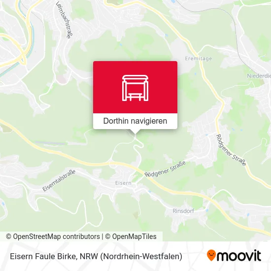 Eisern Faule Birke Karte