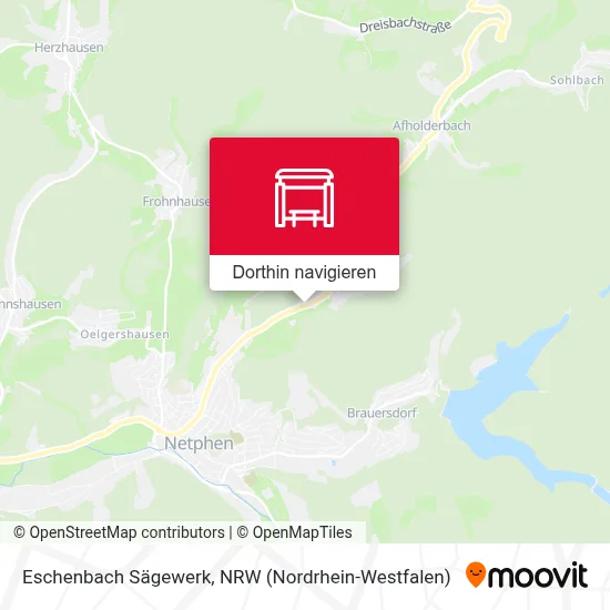 Eschenbach Sägewerk Karte