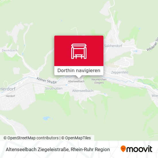 Altenseelbach Ziegeleistraße Karte