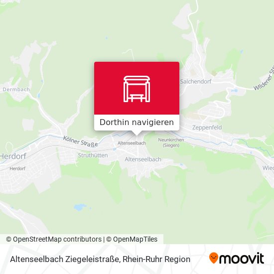 Altenseelbach Ziegeleistraße Karte