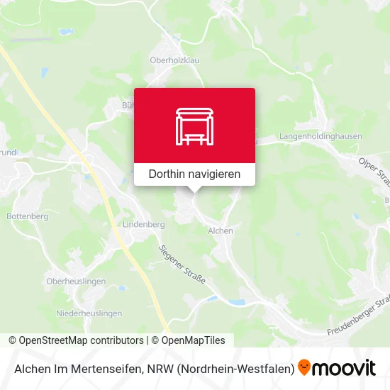 Alchen Im Mertenseifen Karte