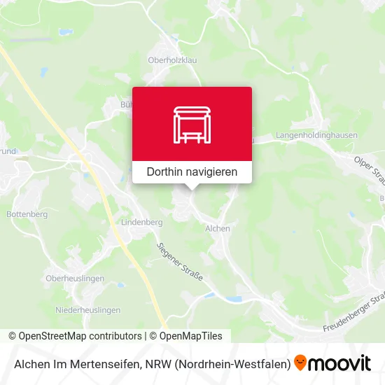 Alchen Im Mertenseifen Karte