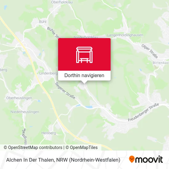 Alchen In Der Thalen Karte