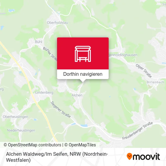 Alchen Waldweg/Im Seifen Karte