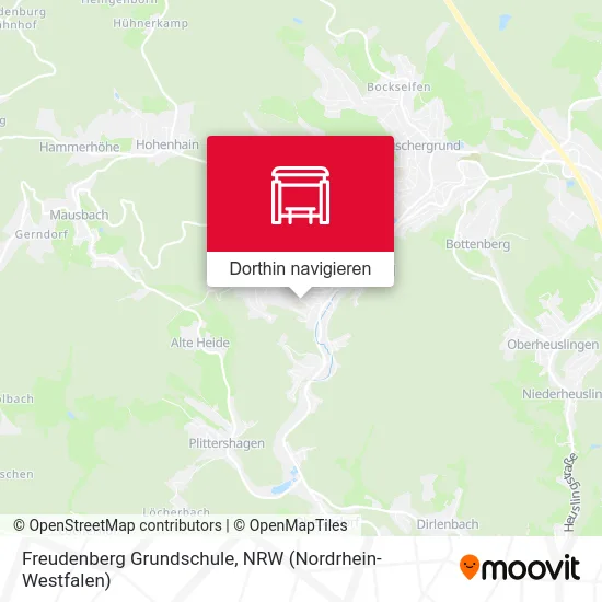 Freudenberg Grundschule Karte