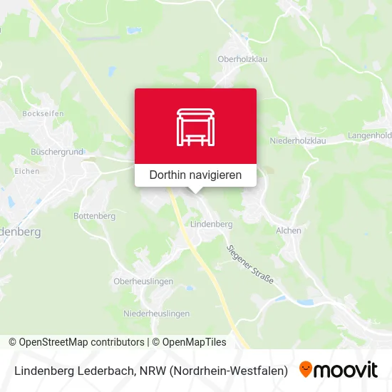 Lindenberg Lederbach Karte