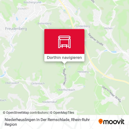 Niederheuslingen In Der Remschlade Karte