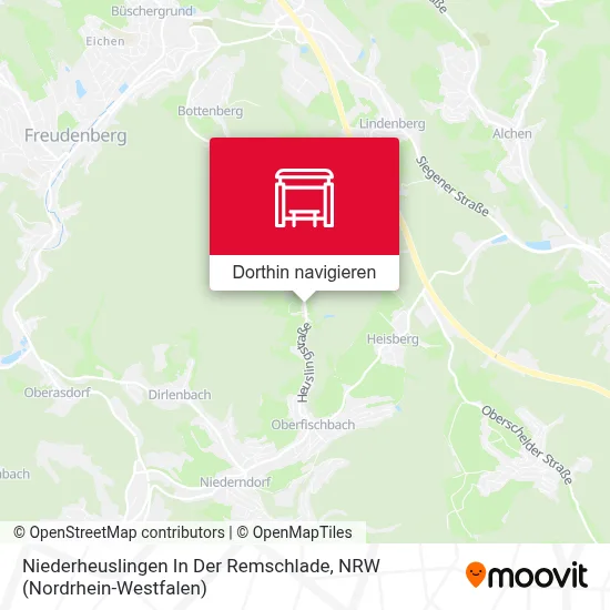Niederheuslingen In Der Remschlade Karte