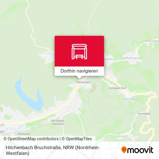 Hilchenbach Bruchstraße Karte