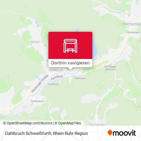 Dahlbruch Schweißfurth Karte