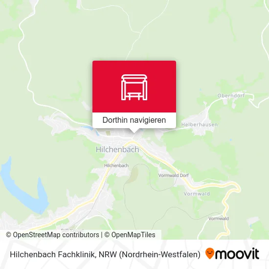 Hilchenbach Fachklinik Karte