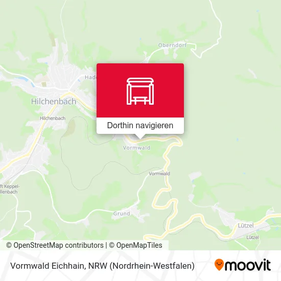 Vormwald Eichhain Karte