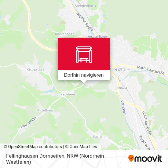 Fellinghausen Dornseifen Karte