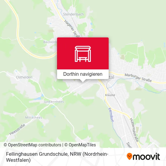 Fellinghausen Grundschule Karte