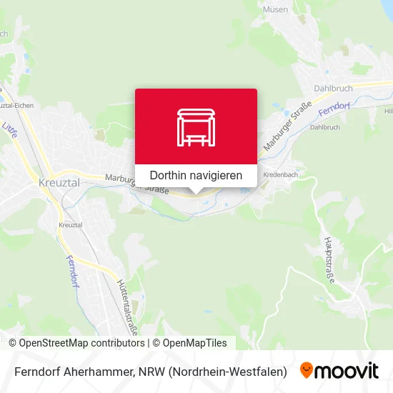 Ferndorf Aherhammer Karte