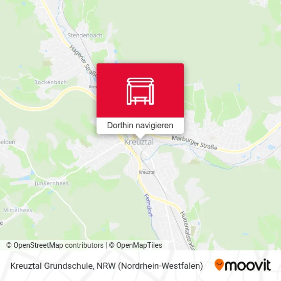 Kreuztal Grundschule Karte