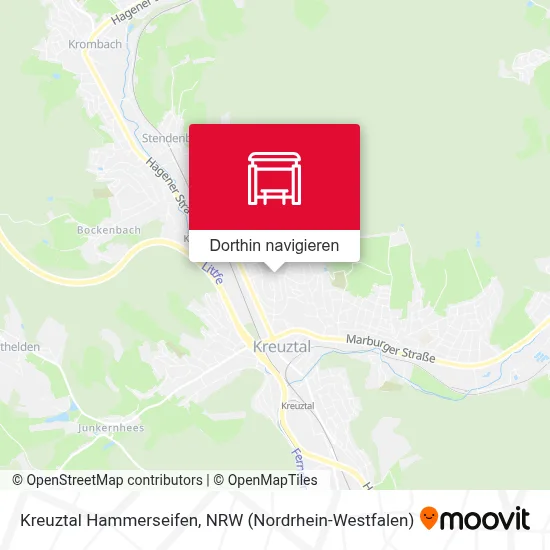 Kreuztal Hammerseifen Karte