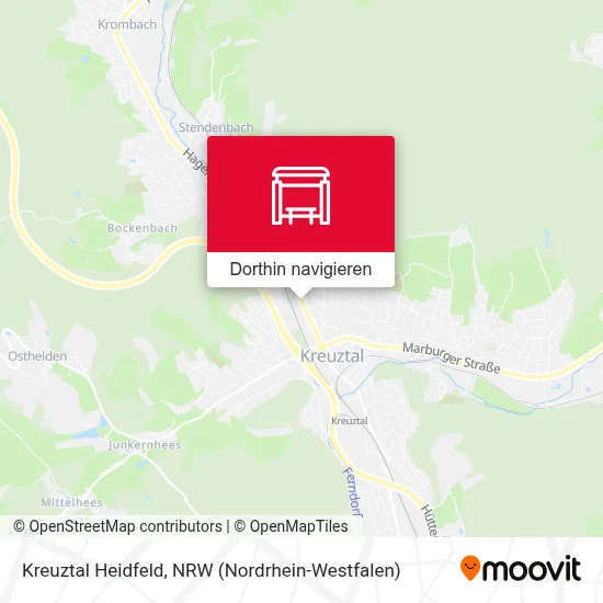 Kreuztal Heidfeld Karte