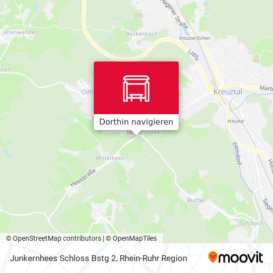 Junkernhees Schloss Bstg 2 Karte
