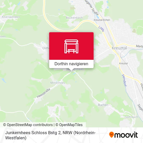 Junkernhees Schloss Bstg 2 Karte