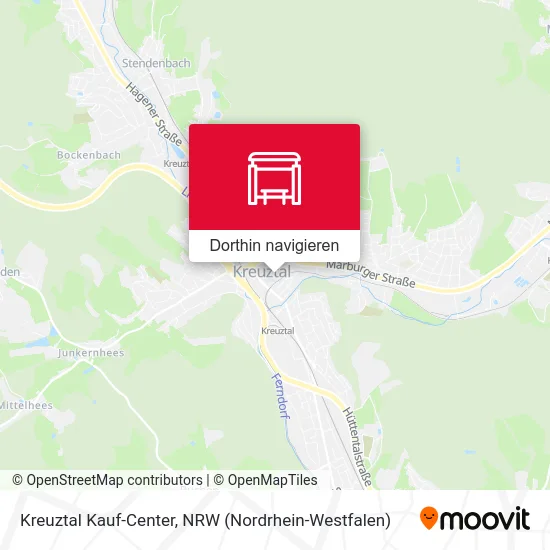 Kreuztal Kauf-Center Karte