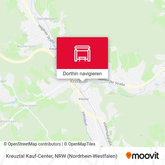 Kreuztal Kauf-Center Karte