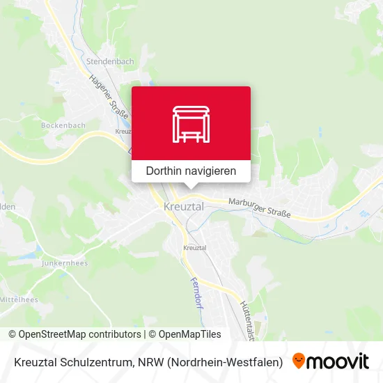 Kreuztal Schulzentrum Karte