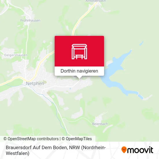 Brauersdorf Auf Dem Boden Karte