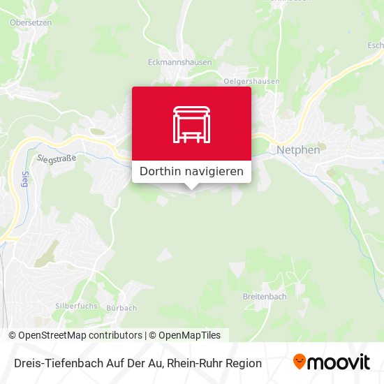 Dreis-Tiefenbach Auf Der Au Karte