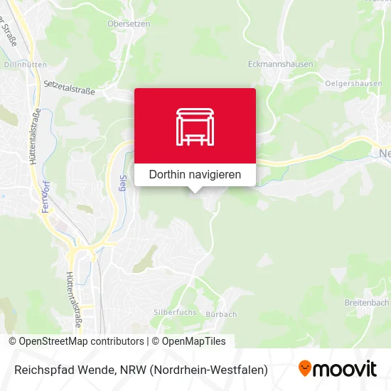 Reichspfad Wende Karte