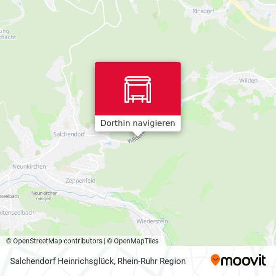 Salchendorf Heinrichsglück Karte