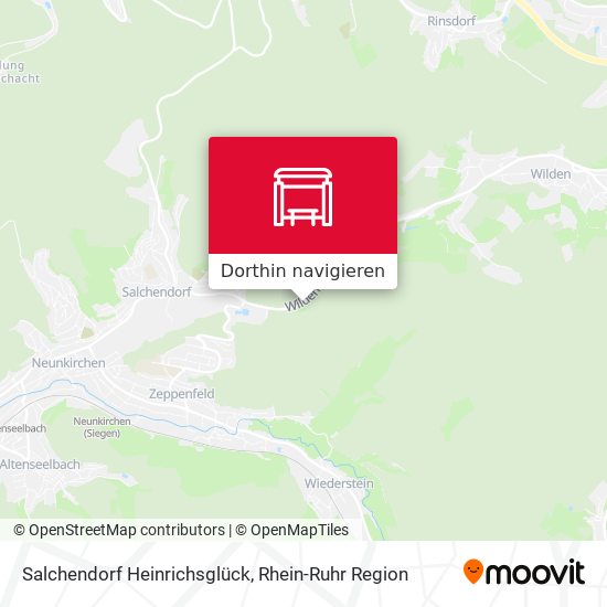 Salchendorf Heinrichsglück Karte