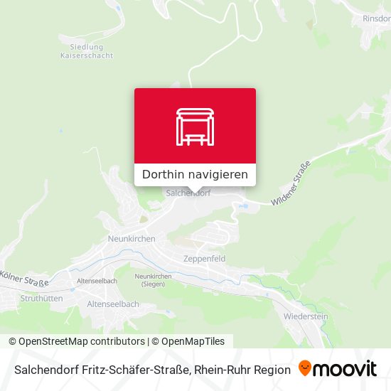Salchendorf Fritz-Schäfer-Straße Karte