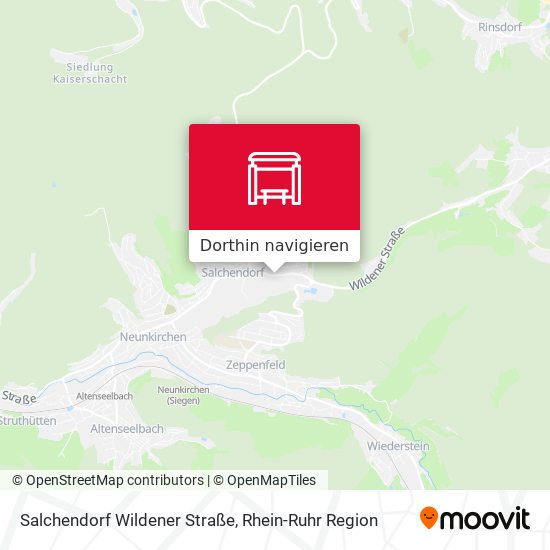 Salchendorf Wildener Straße Karte