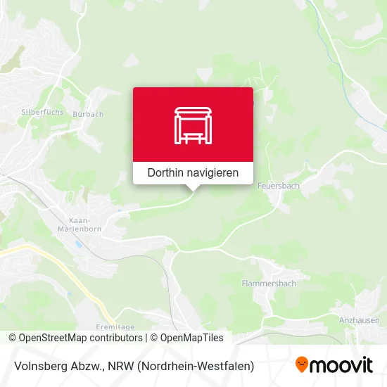 Volnsberg Abzw. Karte