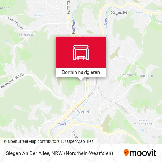 Siegen An Der Allee Karte