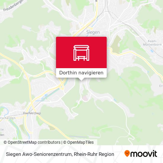 Siegen Awo-Seniorenzentrum Karte