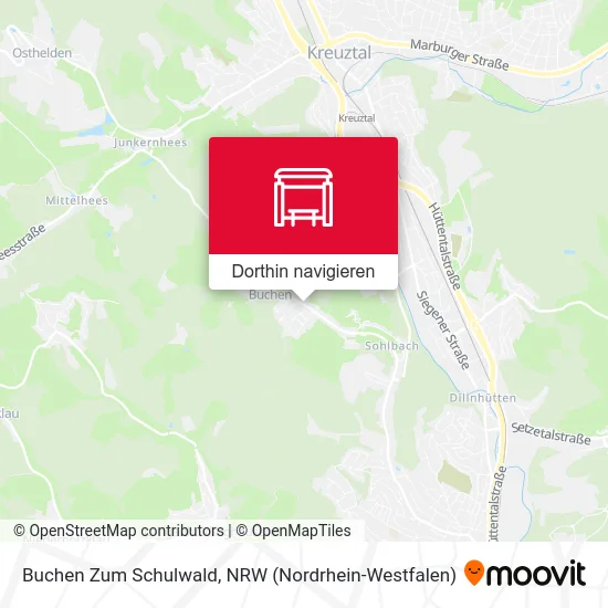 Buchen Zum Schulwald Karte