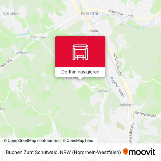 Buchen Zum Schulwald Karte