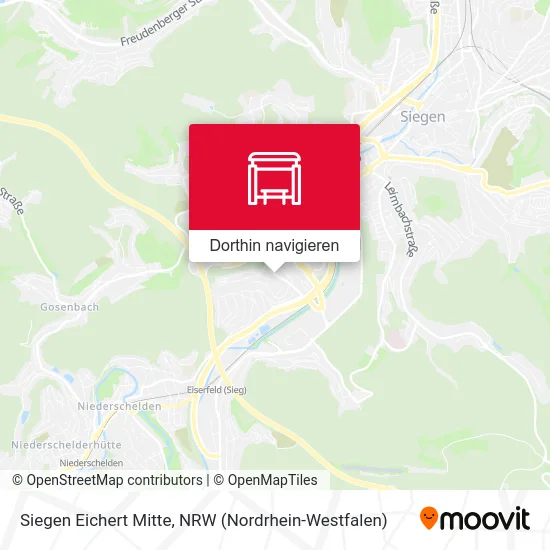 Siegen Eichert Mitte Karte