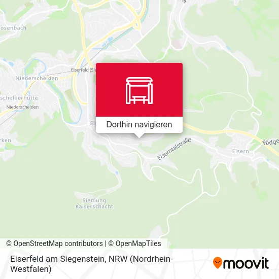 Eiserfeld am Siegenstein Karte