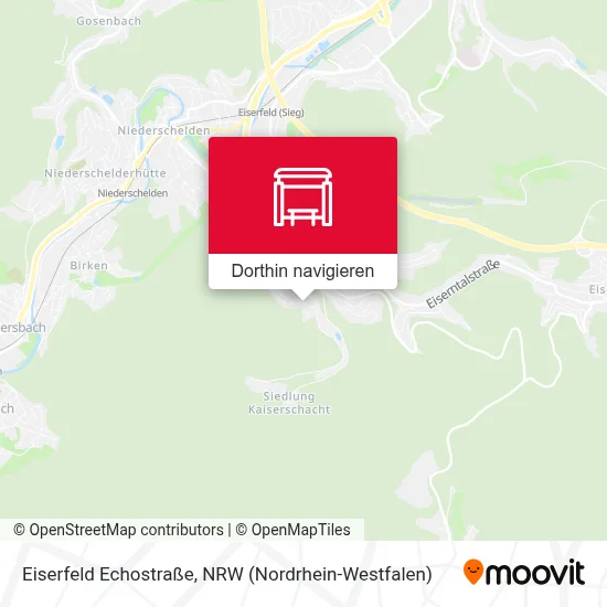 Eiserfeld Echostraße Karte