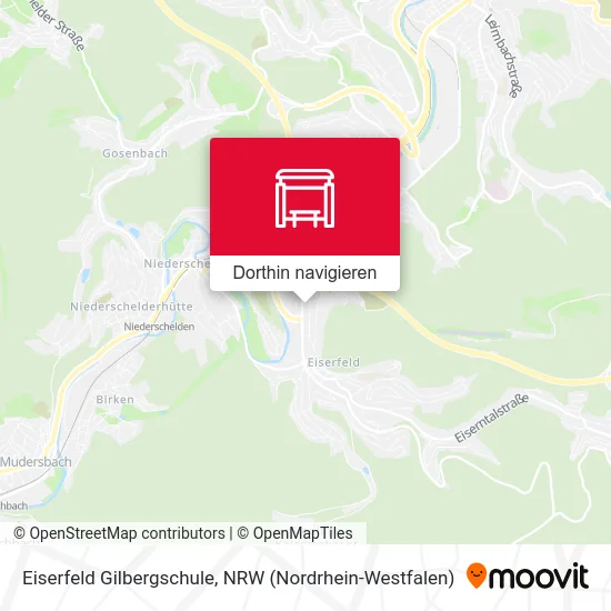 Eiserfeld Gilbergschule Karte
