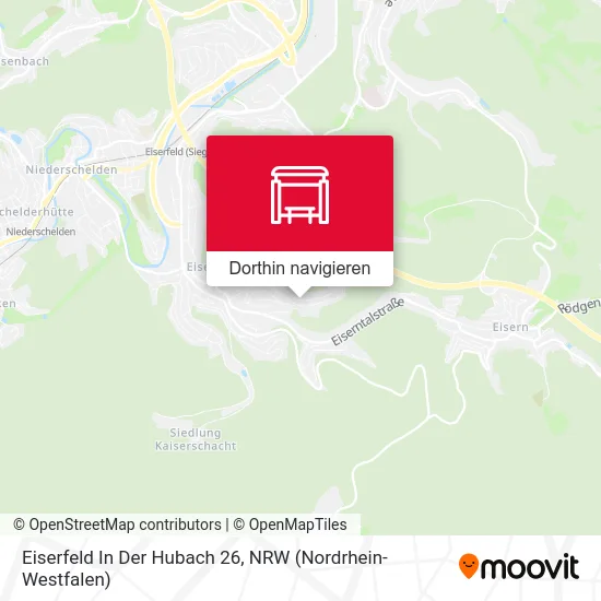 Eiserfeld In Der Hubach 26 Karte