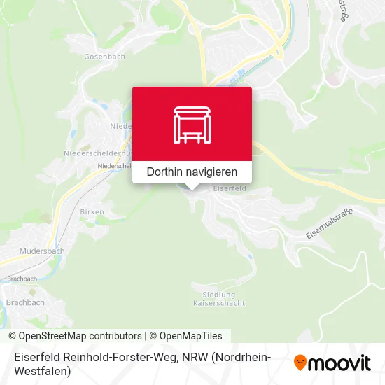 Eiserfeld Reinhold-Forster-Weg Karte